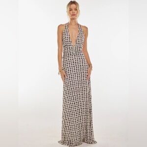 RESA CHELSEA MAXI DRESS IN ECLIPSE NWT